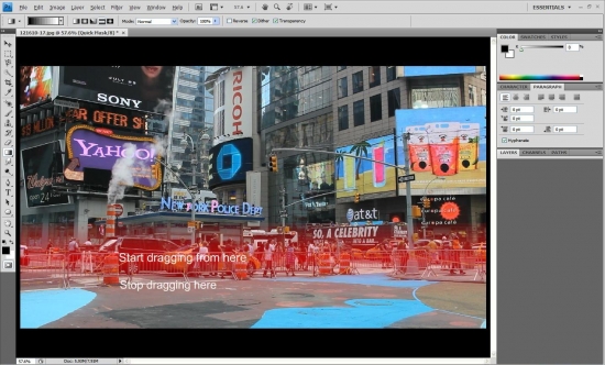 Tilt Shift Effect in Photoshop